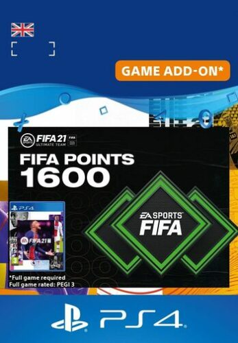 FIFA 21 – 1600 FUT Points UK PSN