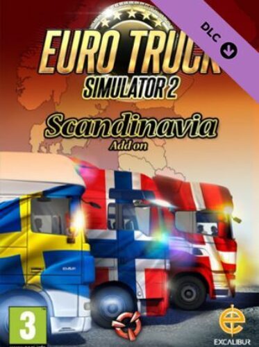 Euro Truck Simulator 2 – Scandinavia PC Steam CD KEY