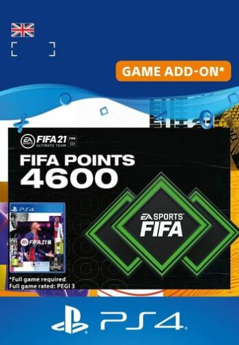 FIFA 21 – 4600 FUT Points UK PSN
